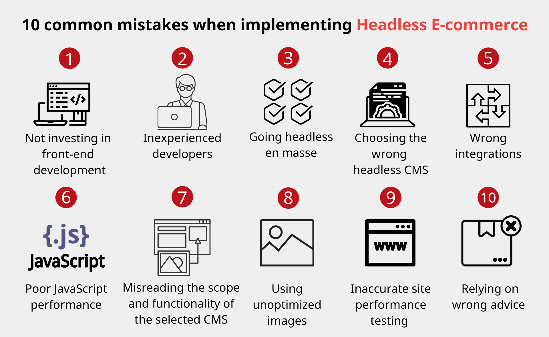 10 Common Mistakes Everyone Makes In Headless Ecommerce
