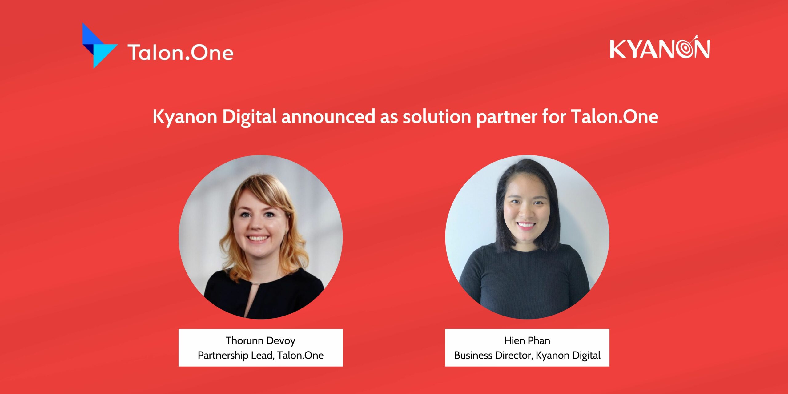 Kyanon Digital Announced As Solution Partner For Talon.One - The World’s Most Powerful Promotion Engine