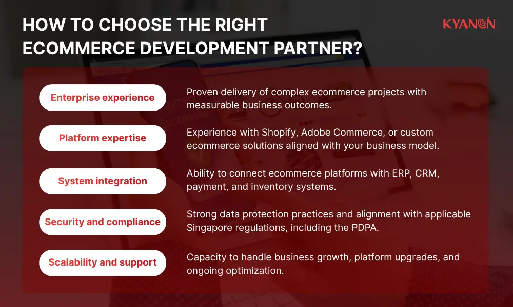 How to choose the right ecommerce development partner?