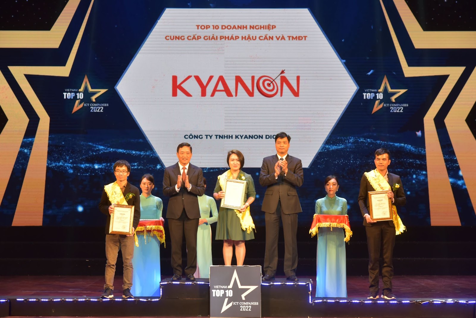 Kyanon Digital Won the1 Top 10 Vietnam Logistics and E-Commerce Solution Providers 2022