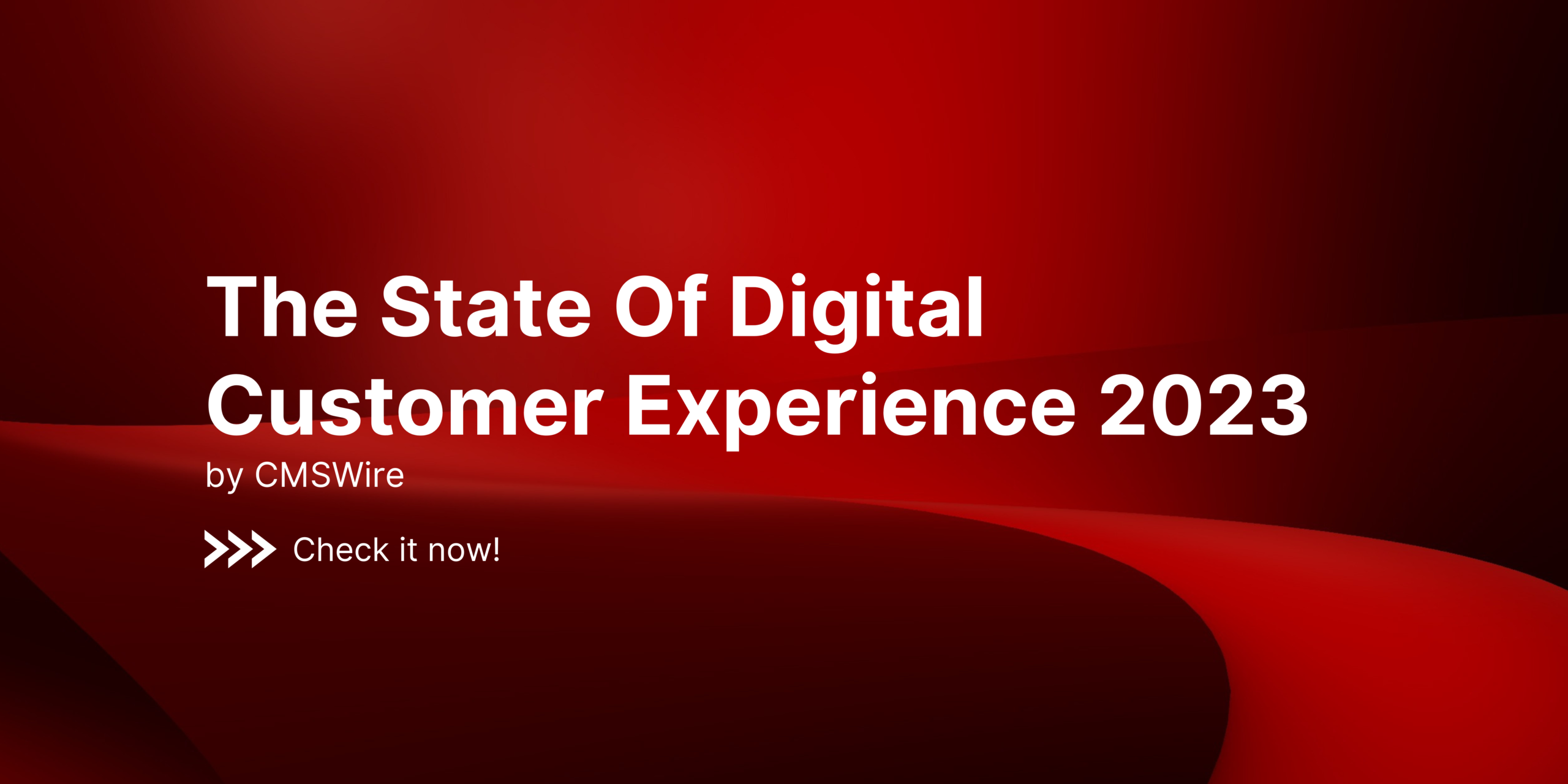 The State Of Digital Customer Experience 2023