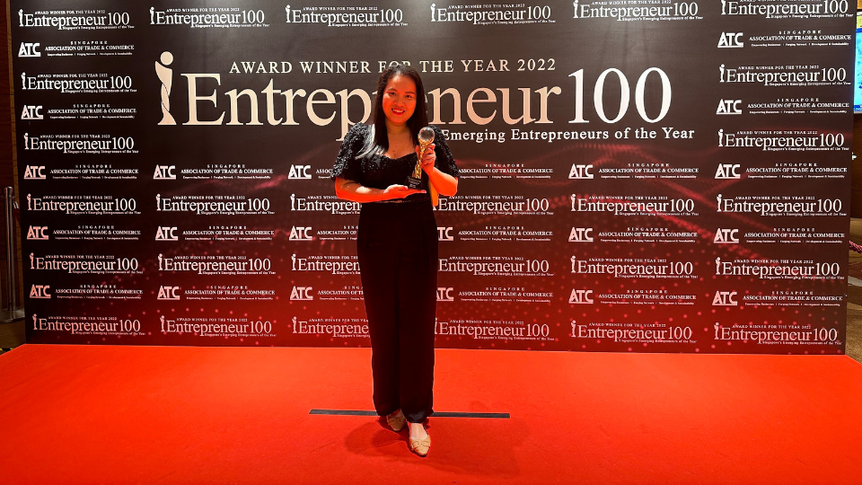 Kyanon Digital Achieve Entrepreneur 100 Award 2022 In Singapore