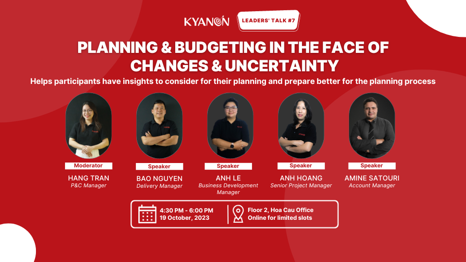Planning and Budgeting In The Face Of Changes and Uncertainty 3