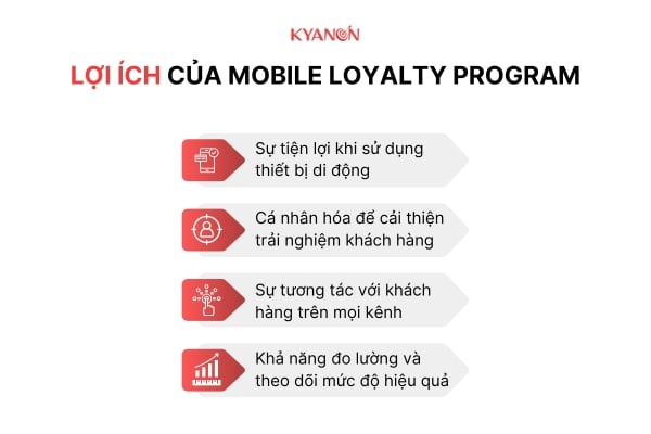 Lợi ích của mobile loyalty program