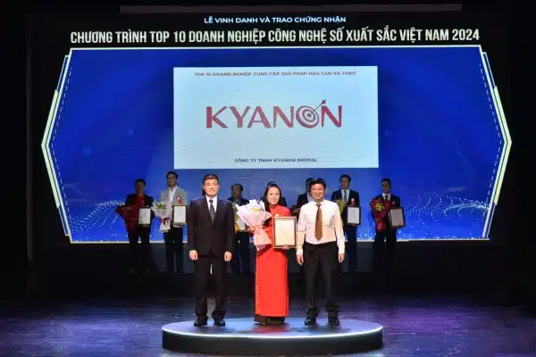 Kyanon Digital đạt giải Top 10 Doanh nghiệp cung cấp giải pháp Hậu cần và TMĐT 2024