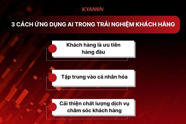 3 cách ứng dụng AI trong trải nghiệm khách hàng