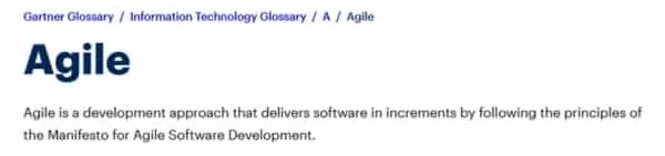 agile-definition-gartner