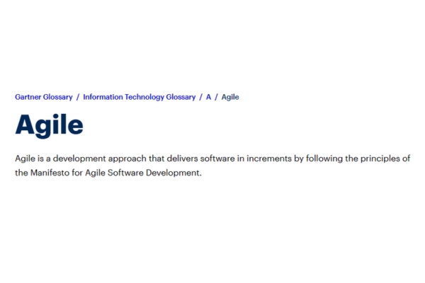 agile-definition-gartner