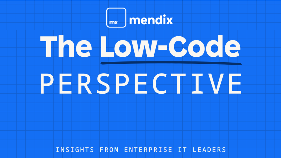 mendix lowcode perspective