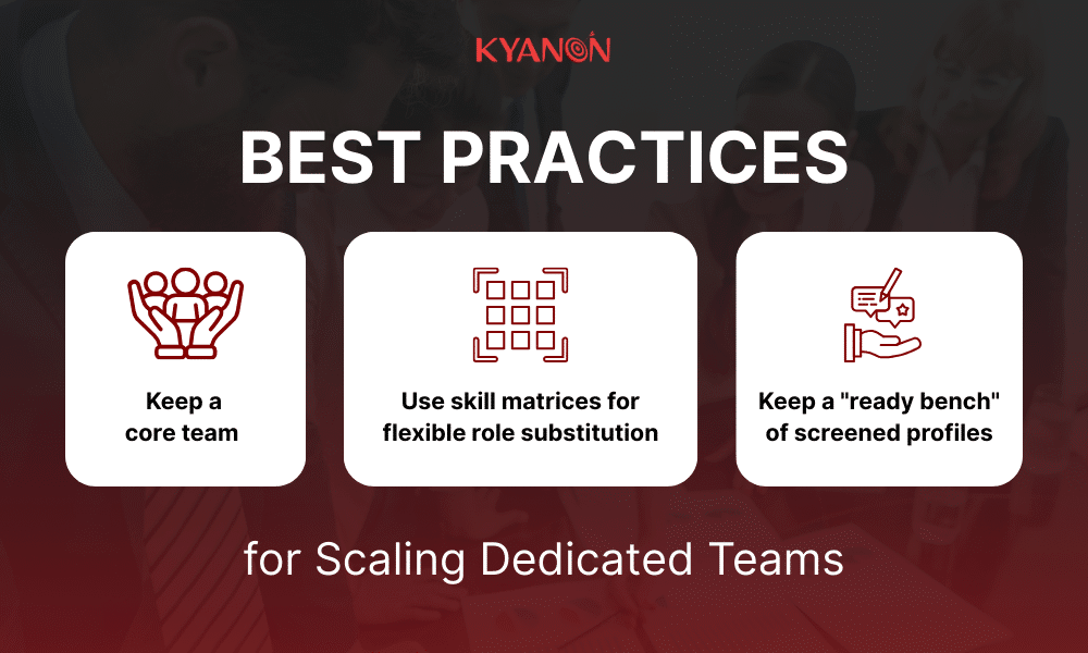 Best Practices for Scaling Dedicated Teams