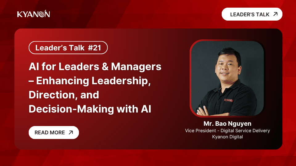 Leader'sTalk #21: AI for Leaders & Managers – Enhancing Leadership, Direction, and Decision-Making with AI