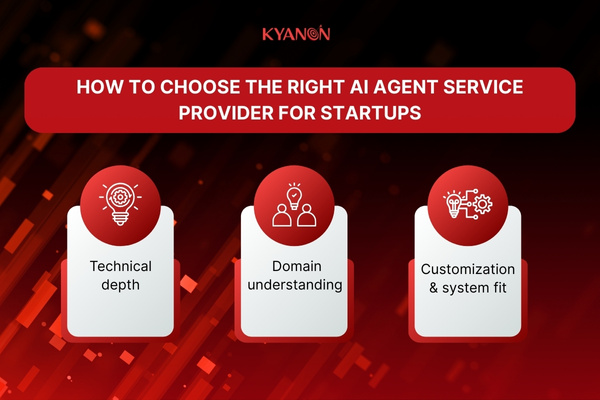 How to choose the right AI agent service provider for startups