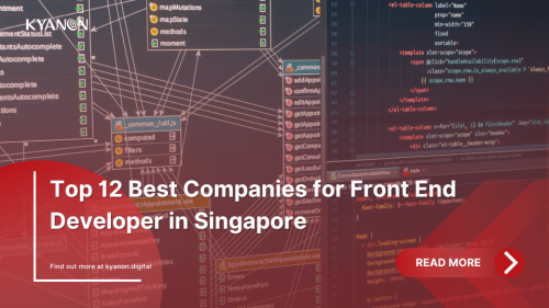 Top 12 Best Companies for Front End Developer in Singapore