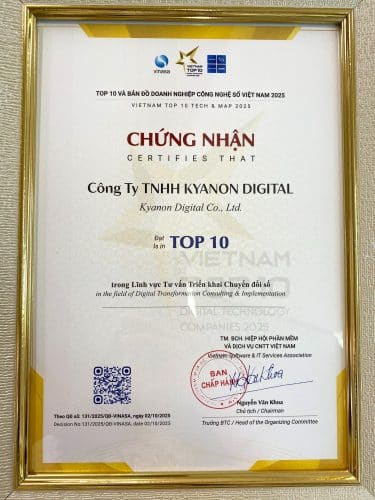 Kyanon Digital - Top 10 companies consulting and developing IT services, solutions, and digital transformation