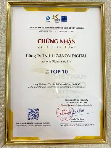 Kyanon Digital - Top 10 companies consulting and developing IT services, solutions, and digital transformation