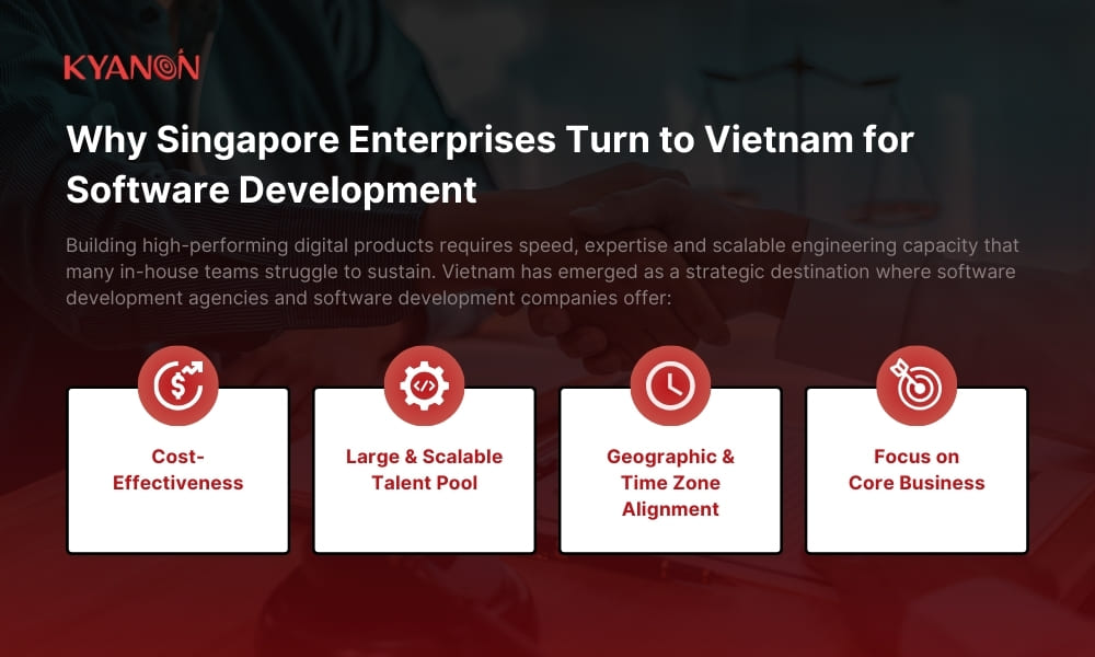 Why Singapore Enterprises turn to Vietnam for software development