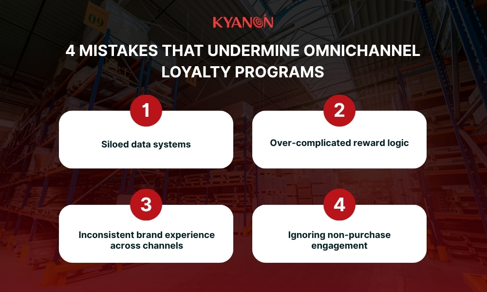 4 mistakes that undermine omnichannel loyalty programs