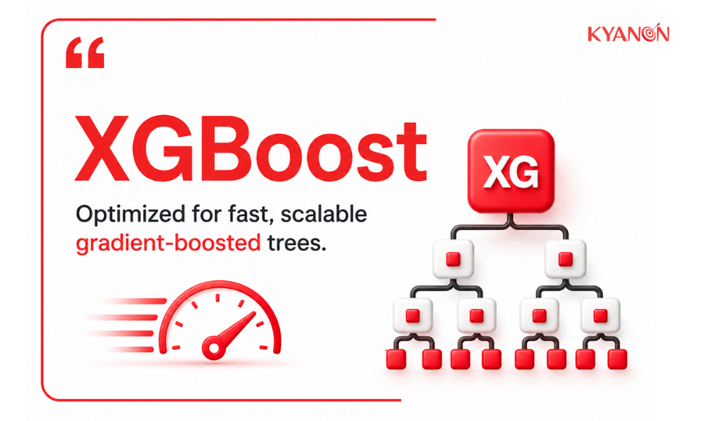 XGBoost is an open-source, scalable machine learning library that implements gradient-boosted decision trees optimized for speed and performance on structured data.