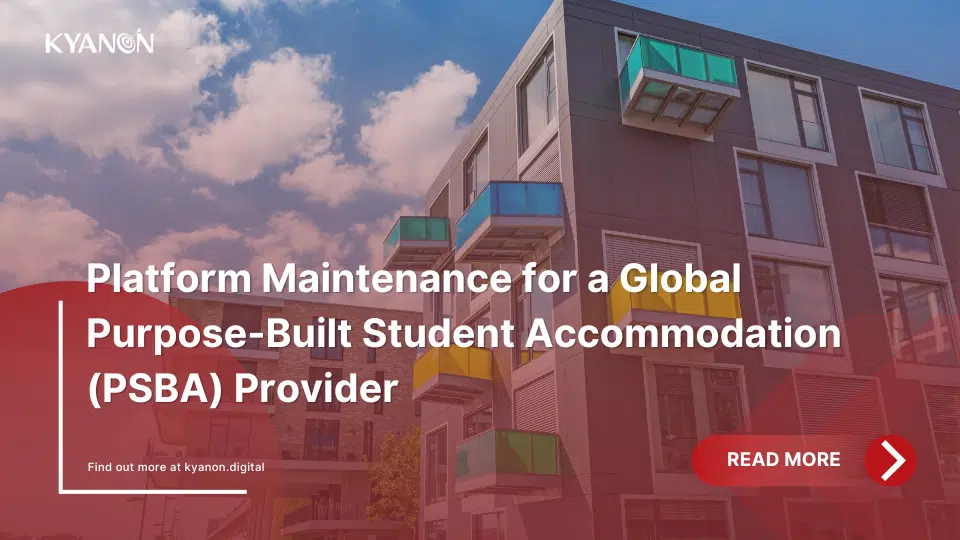 Executive summary A leading global purpose-built student accommodation (PSBA) provider engaged Kyanon Digital to assume ongoing maintenance and support for its established digital platform. Originally built by another vendor, the system required a rapid and seamless transition to ensure uninterrupted business continuity. Through a structured vendor takeover, comprehensive system assessment, and proactive maintenance framework, Kyanon Digital successfully established clear system ownership. This engagement provided the client with a reliable technology partner to manage daily operations, resolve inherited technical issues, and support strategic feature enhancements without disrupting vital student services. Client background Client: A leading global provider of purpose-built student accommodation Industry: Specialized Residential Real Estate Project type: Existing platform takeover, maintenance and enhancement support Business model: Student accommodation services supported by digital platforms for customer engagement and operational processes Digital maturity: Established digital platform with existing workflows, integrations and operational dependencies Objective: Ensure a smooth vendor transition, maintain platform stability and establish reliable long-term technical support Client background Business challenges Taking over an established, inherited digital environment introduced critical technical and operational hurdles: Vendor transition risk: Shifting full technical ownership from the original development vendor required careful management to prevent business disruption. Accelerated knowledge transfer: The incoming support team faced a strict, limited transition window to master complex workflows, business logic, and deep system dependencies. Fragmented documentation: Historical project context and existing technical documentation required immediate review and consolidation to establish baseline operational readiness. Zero-downtime issue resolution: Inherited technical issues needed urgent investigation and resolution without negatively impacting active users or daily operations. High-availability demands: Business-critical requests frequently required specialized, urgent, or after-hours operational support. Stakeholder alignment: Multiple stakeholders necessitated clear, ongoing communication regarding issue prioritization, delivery timelines, and resolution strategies. Continuous evolution: The platform had to reliably sustain core business functions while simultaneously adapting to new operational enhancements. Business challenges Our solution – Framework-based Phase 1 – Knowledge transfer and team mobilisation Assigned a dedicated cross-functional team, conducted deep-dive knowledge-transfer sessions with prior system owners and stakeholders, reviewed existing system workflows, and established clear escalation channels for support requests. Structured handover sessions, stakeholder interviews, documentation review, and issue and dependency mapping. Key outcome: Kyanon Digital built a foundational understanding of the platform, creating a structured transition plan that enabled the team to commence system support with minimal business disruption. Phase 2 – System assessment and risk identification Assessed operational workflows, reviewed recurring support concerns, pinpointed high-risk areas requiring closer monitoring, and prioritized issues based on immediate operational impact. Platform and codebase review, issue categorization, operational risk assessment, and priority-based support planning. Key outcome: Formed a transparent, objective view of the inherited platform's condition, allowing support efforts to focus precisely on areas posing the highest operational risk to the business. Phase 3 – Platform stabilisation and issue resolution Investigated stakeholder-reported issues, coordinated multi-team incident responses, enforced strict pre-deployment testing for approved fixes, and closely monitored the system post-release to mitigate recurring errors. Root-cause investigation, controlled testing and deployment, quality assurance checks, and post-release monitoring. Key outcome: Secured platform stability while methodically clearing inherited technical debt and reinforcing the overall maintenance lifecycle. Phase 4 – Ongoing maintenance and enhancement support Executed ongoing preventive and corrective maintenance, managed dynamic support queues based on business urgency, delivered vital after-hours support for time-sensitive activities, and maintained transparent status reporting. Maintenance support process, effort and priority tracking, change-request management, and cross-functional delivery coordination. Key outcome: The client secured a dependable technology partner capable of sustaining the legacy platform while proactively supporting evolving operational needs. Tech stack Layer Tools/Tech Frontend Modern web-based customer interface Backend Content and application management platform Cloud Secure cloud-hosted infrastructure Integration APIs and third-party service integrations DevOps Controlled deployment, monitoring and issue-management processes Results & Business Impact Through the structured vendor takeover and ongoing maintenance engagement, Kyanon Digital delivered measurable operational improvements: Zero-disruption transition: Maintained absolute business continuity and sustained core operations during the critical transition from the previous technology vendor. Centralized technical governance: Successfully established clear, centralized ownership and accountability for the inherited digital ecosystem. Vendor independence: Completely eliminated operational and technical dependency on the original development vendor. Streamlined operational workflows: Implemented a highly visible, structured, and efficient process for issue reporting, prioritization, and rapid resolution. Agile business support: Continuously supported vital system enhancements and shifting operational requirements while providing reliable, on-demand supplementary support for urgent and after-hours business activities. Cross-functional alignment: Significantly enhanced alignment and day-to-day coordination between business stakeholders and the technical delivery unit. Scalable foundation for growth: Forged a stabilized, scalable technological foundation explicitly designed to support future platform improvements and long-term business evolution. Results & Business Impact Kyanon Digital helps businesses seamlessly take over, stabilize, and maintain inherited digital systems while actively reducing transition risks and guaranteeing operational continuity. From in-depth platform assessments and secure knowledge transfers to proactive maintenance and feature enhancements, our teams supply the technical ownership necessary to keep your critical systems running and evolving. platform-maintenance-for-a-global-purpose-built-student-accommodation-psba-provider-kyanon-digital