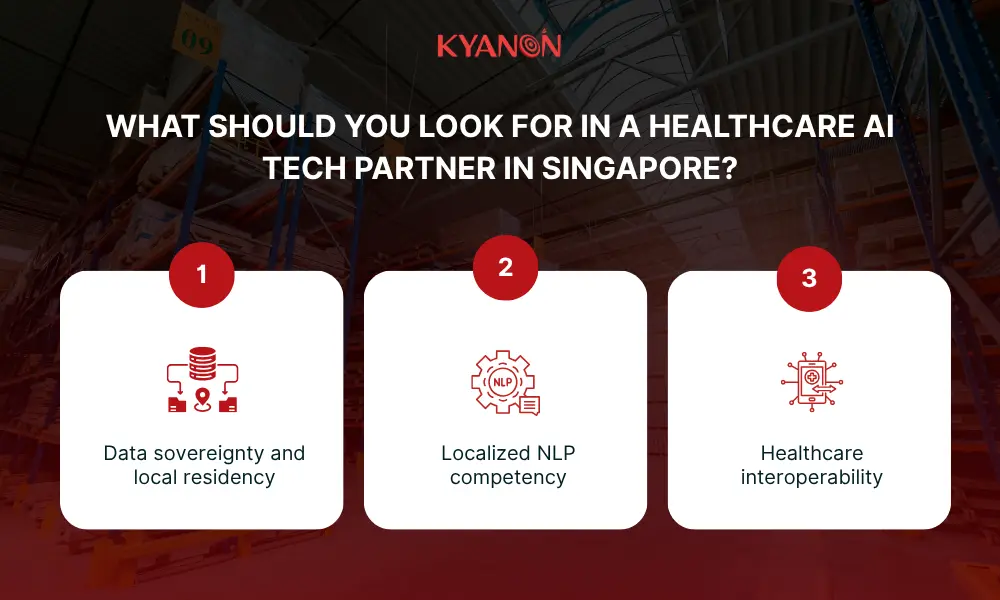 What should you look for in a healthcare AI tech partner in Singapore?